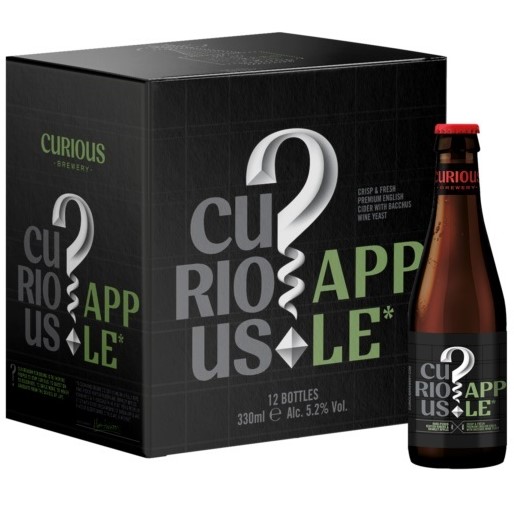Curious Brewery Apple Cider 12x330ml bottles Go Jumbo