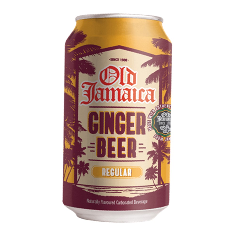 D&G Old Jamaica Ginger Beer Regular - 24x330ml cans