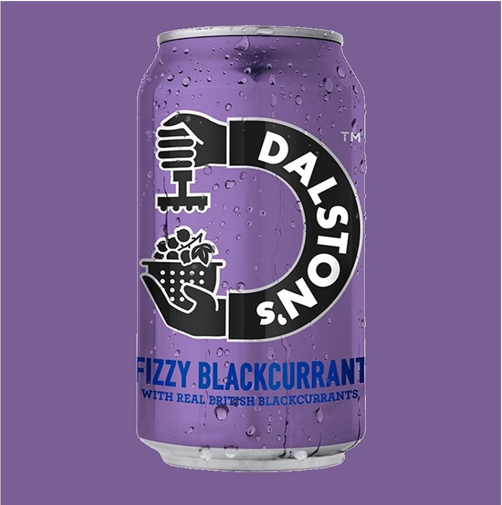 Dalston's Fizzy Blackcurrant - 24x330ml cans