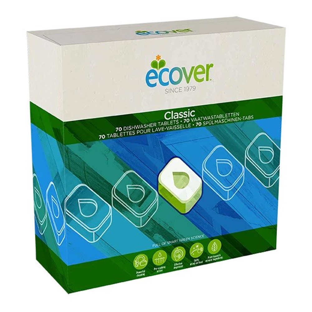 Ecover Dishwasher Tablets 70x20g tablets Go Jumbo