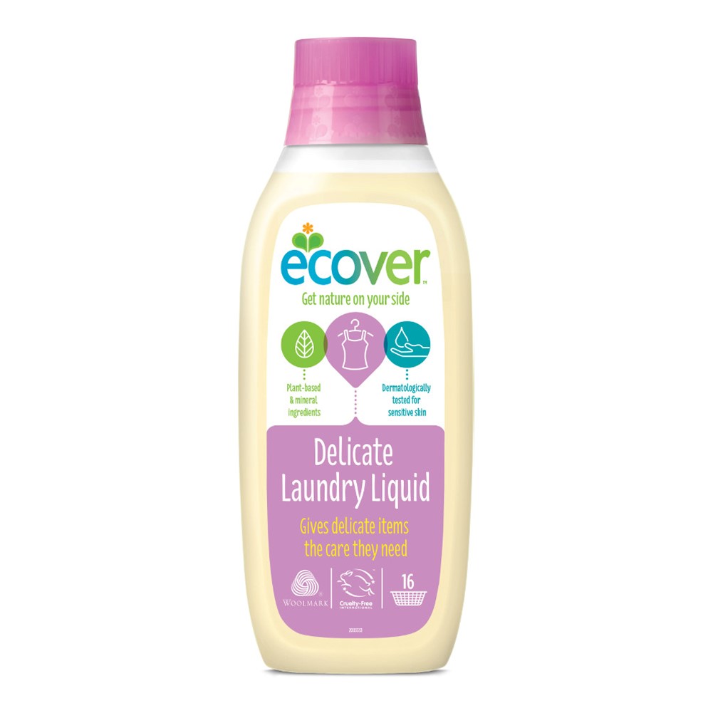 Ecover Laundry Delicates NonBio 750ml bottle Go Jumbo