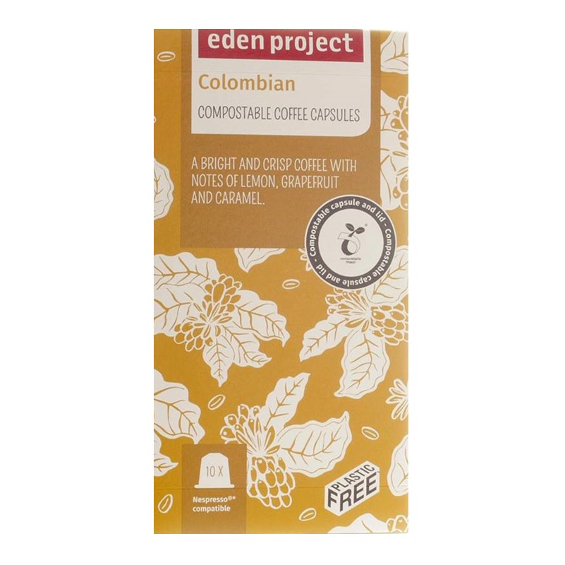 Eden Project Colombian - 10 capsules (Nespresso compatible)