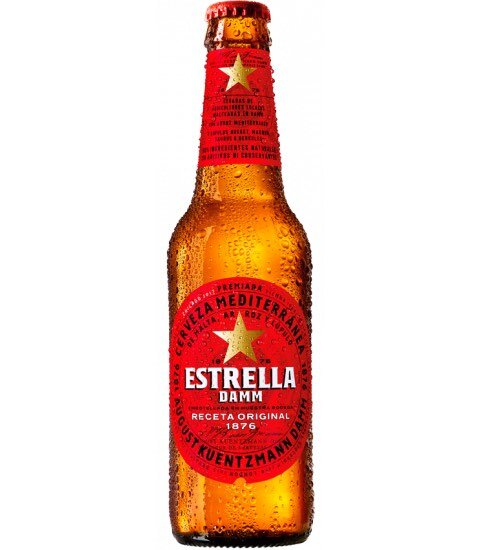 Estrella Damm Lager - 24x330ml bottles