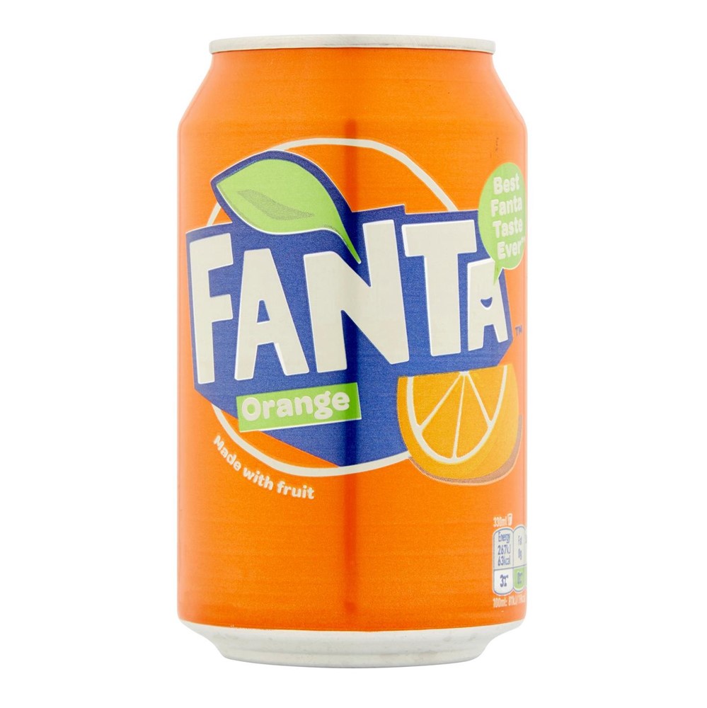 Fanta Orange Regular - 24x330ml cans