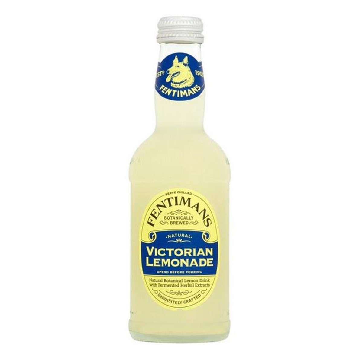 Fentimans Victorian Lemonade - 12x275ml glass bottles