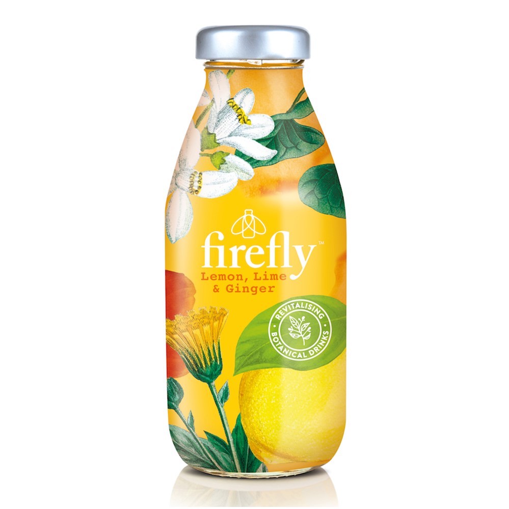 Firefly Lemon, Lime & Ginger  - 12x330ml glass bottles