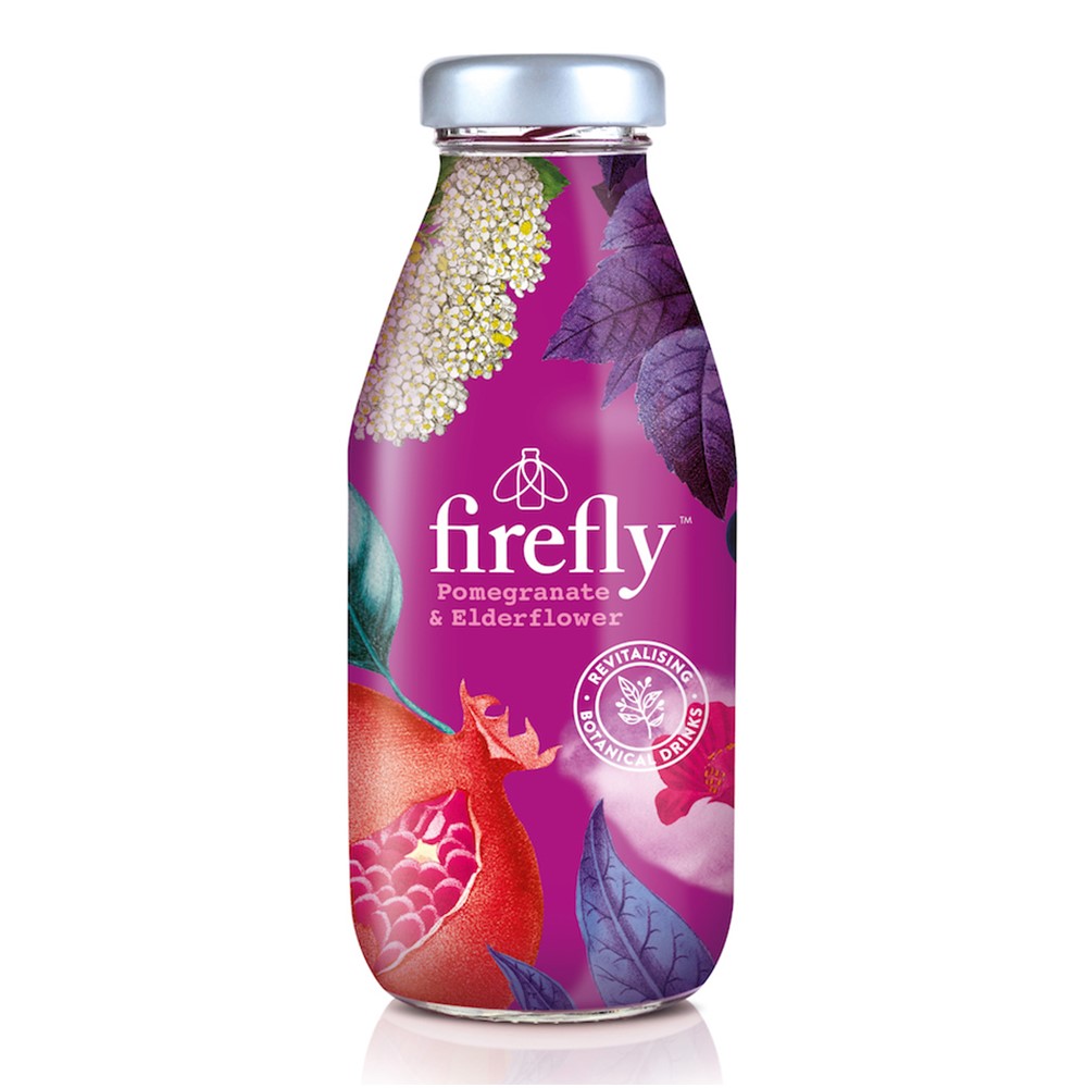 Firefly Pomegranate & Elderflower - 12x330ml glass bottles