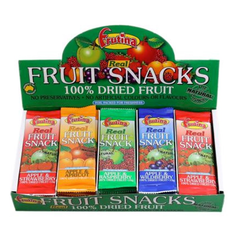Frutina Fruit Snack Bars Assorted - 60x15g bars