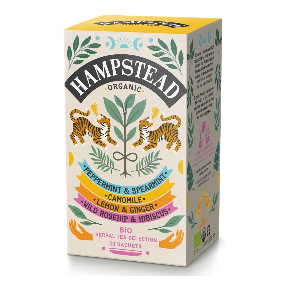 Hampstead Variety Pack Herb - 20 tea bags in envelopes [ORG]