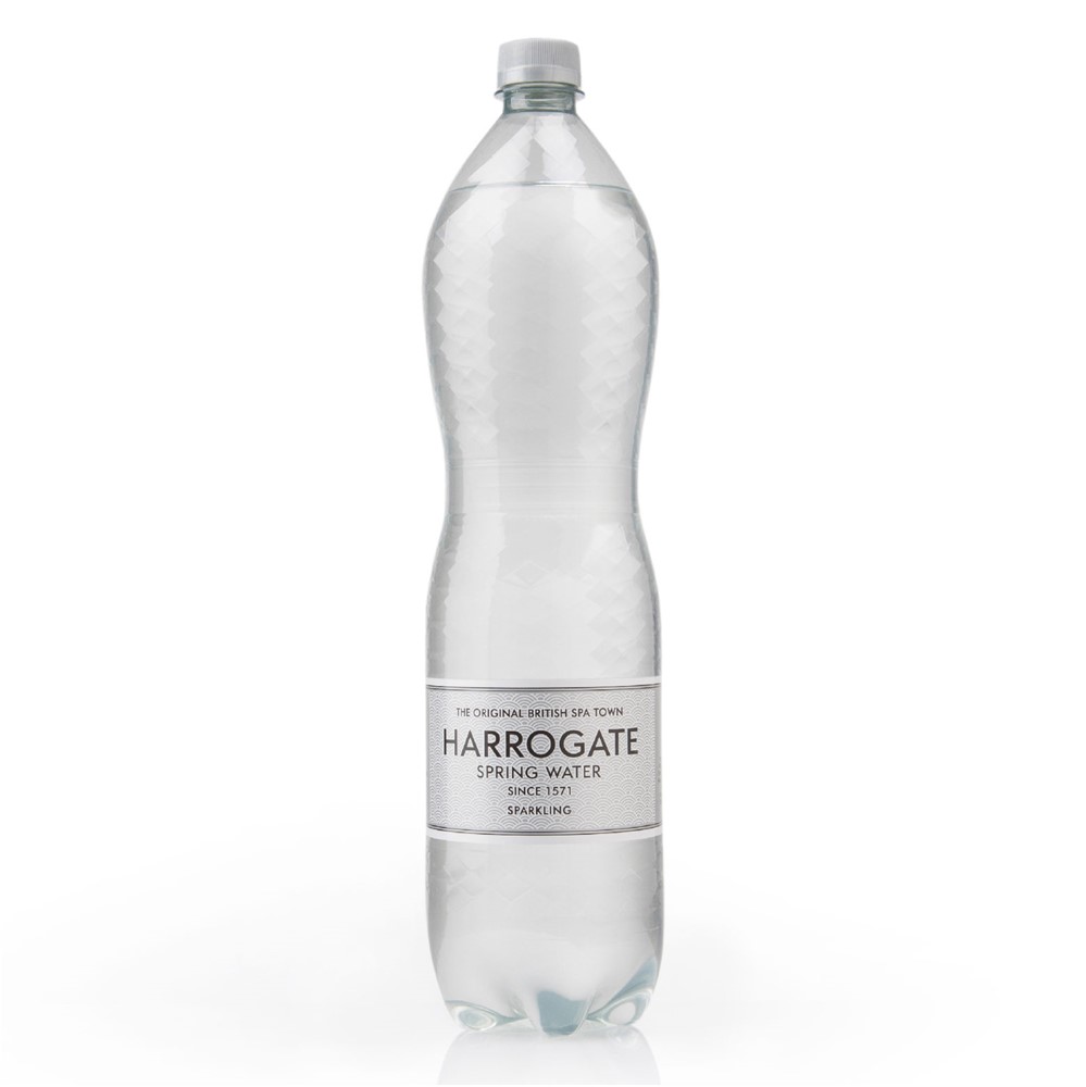 Harrogate Sparkling Water - 12x1.5L plastic bottles
