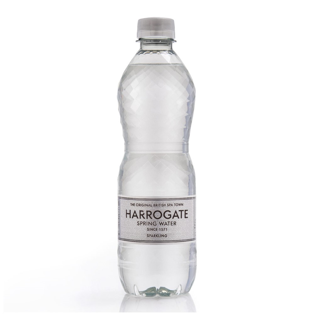 Harrogate Sparkling Water - 24x500ml plastic bottles