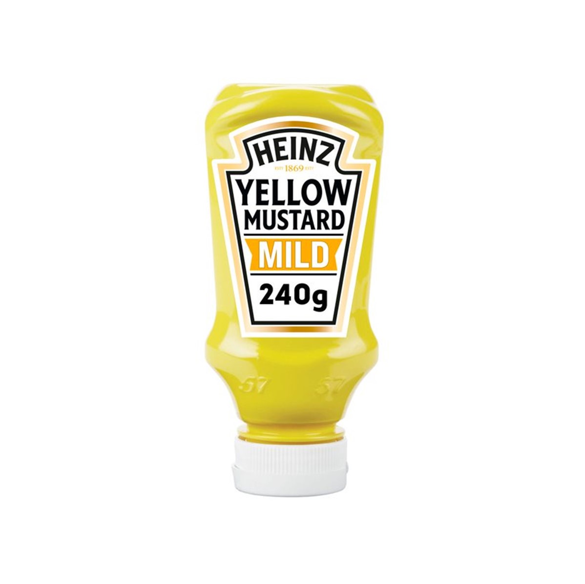 Heinz Yellow Mustard Mild - 240g squeezy bottle