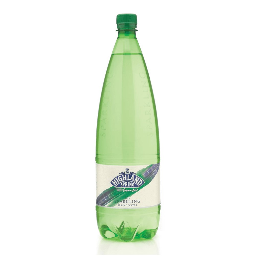 Highland Spring Sparkling Water - 12x1.5L plastic bottles