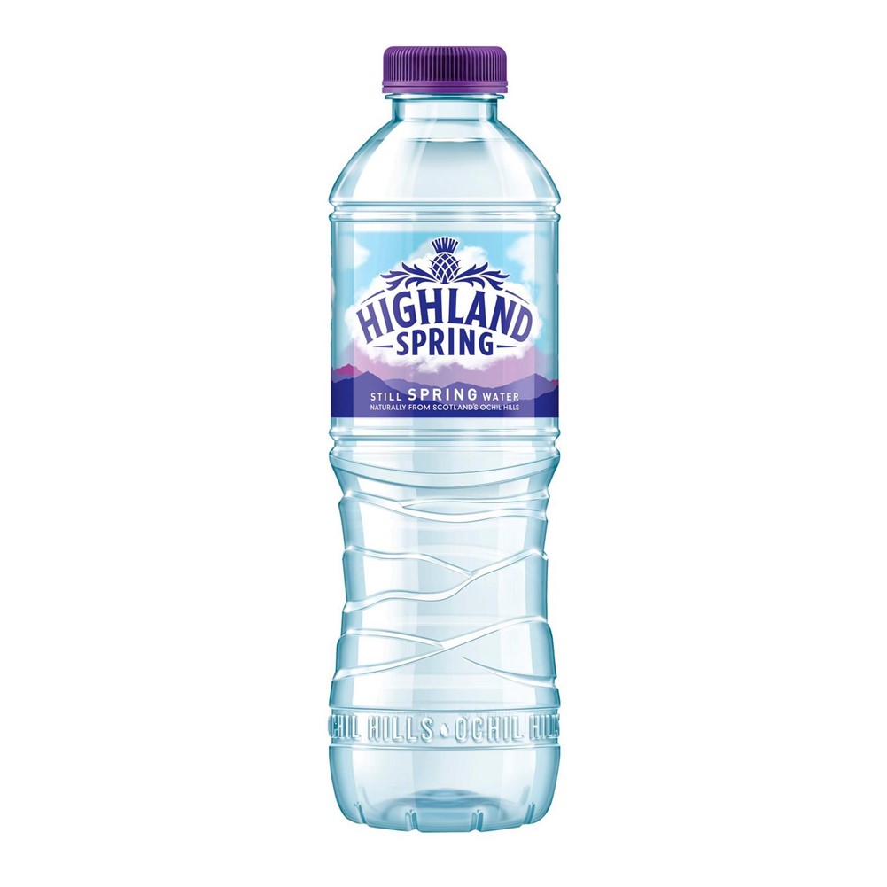 Highland Spring Still Water - 24x500ml plastic bottles