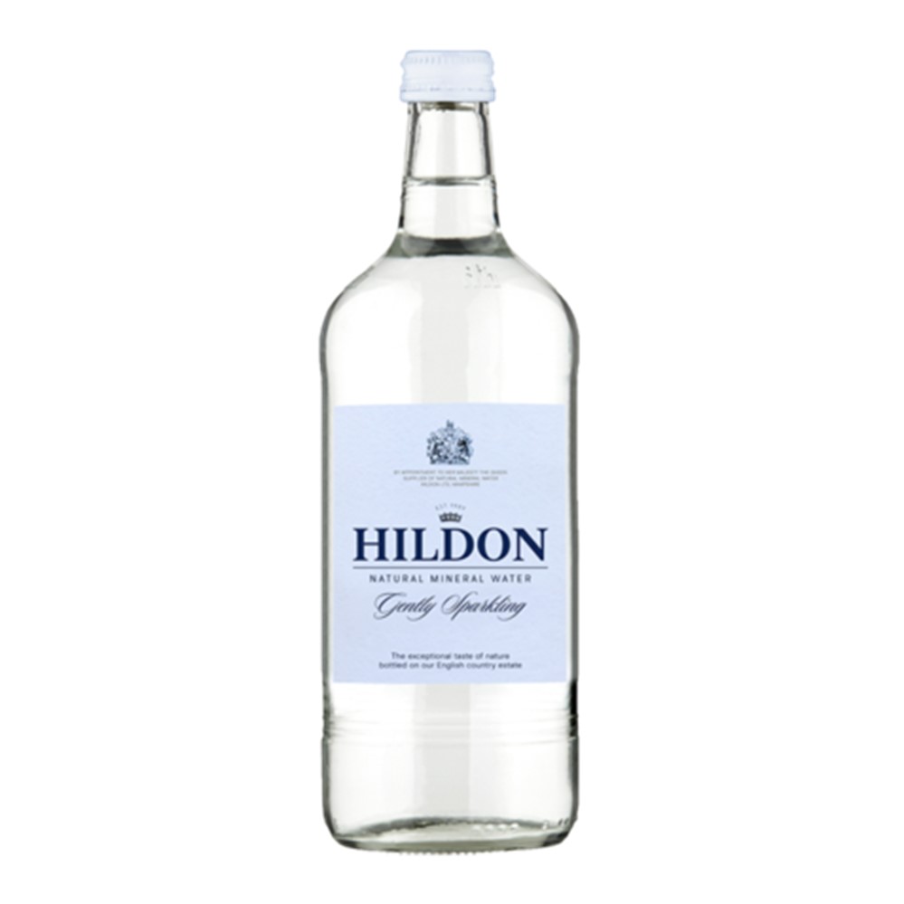 Hildon Gently Sparkling Water - 12x750ml glass bottles