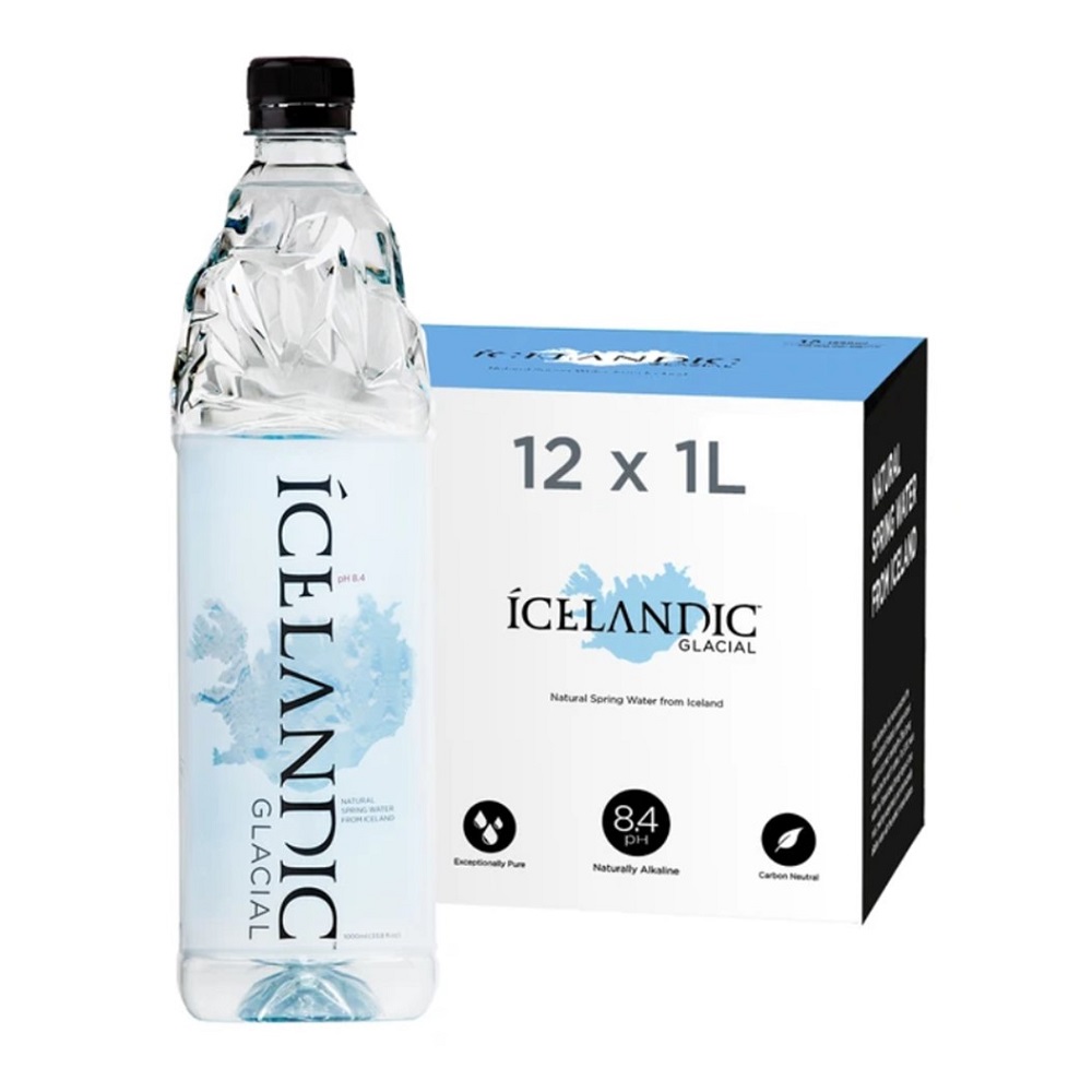 Icelandic Glacial Still Water - 12x1L plastic bottles