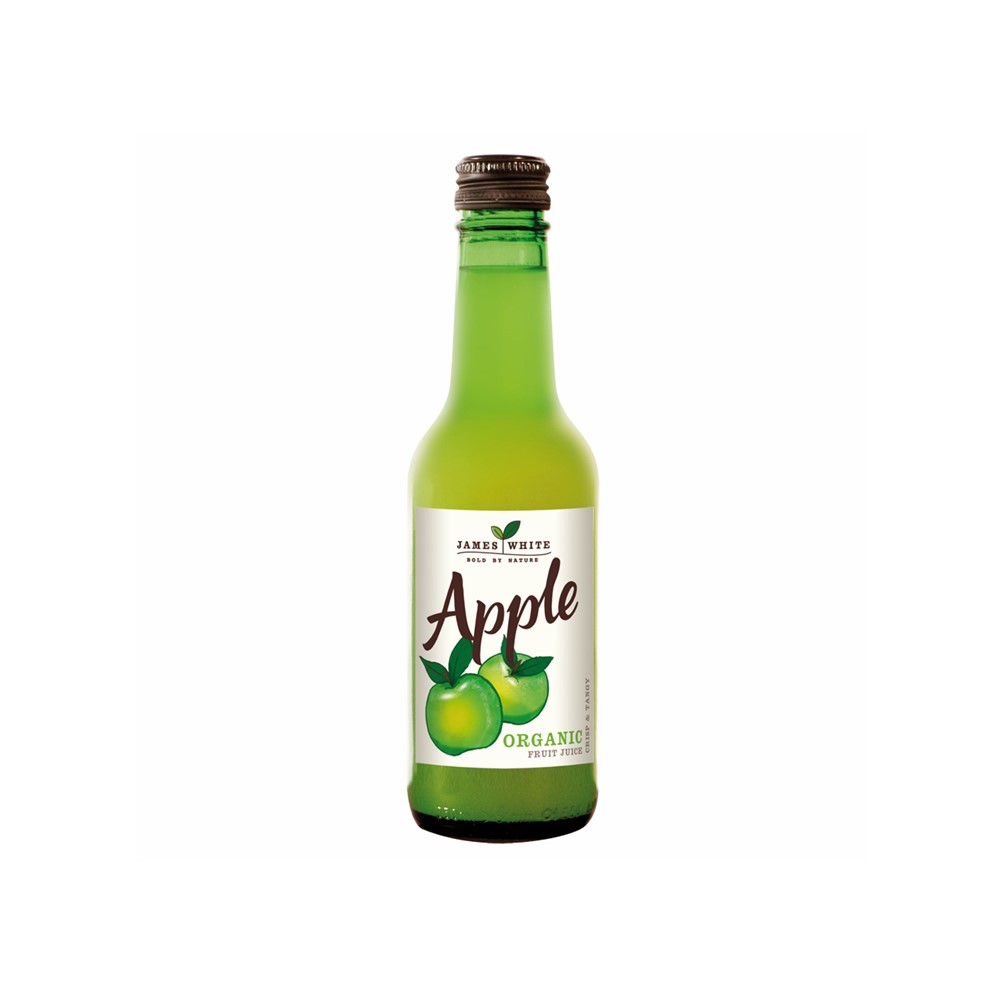 James White Apple Juice - 24x250ml glass bottles [ORG]