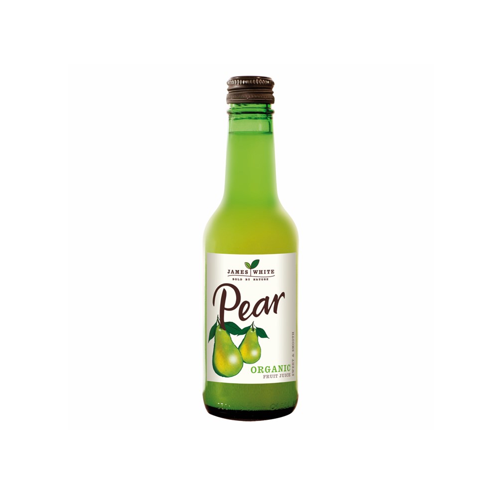 James White Pear Juice - 24x250ml glass bottles [ORG]