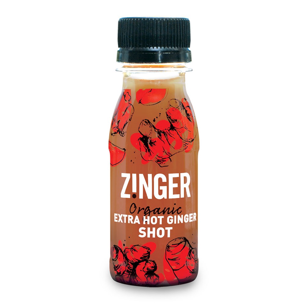 James White Zinger Ginger Extra Hot - 15x70ml bottles [ORG]