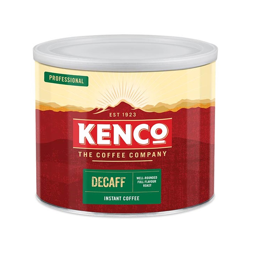 Kenco Instant Freeze Dried DECAFFEINATED - 500g tin