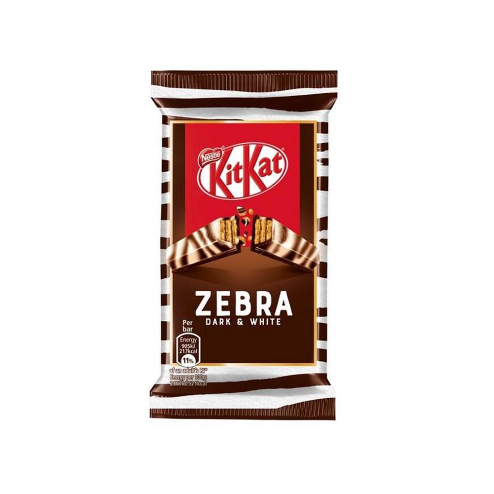 Nestle KitKat Zebra - 27x41.5g [4 finger] bars