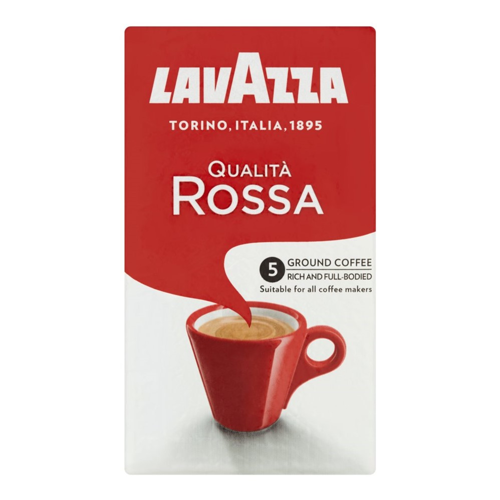 Lavazza Roast & Ground Qualita Rossa - 6x250g foil packets