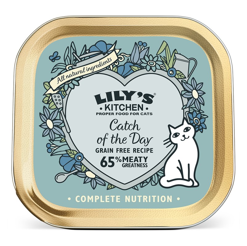 Lily's Kitchen [Cat] Catch Of The Day 19x85g tins Go Jumbo
