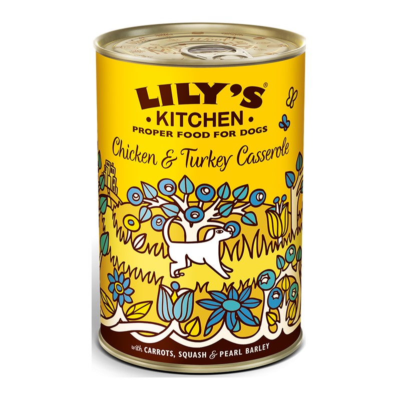 Lily's Kitchen [Dog] Chicken & Turkey Casserole - 6x400g tins