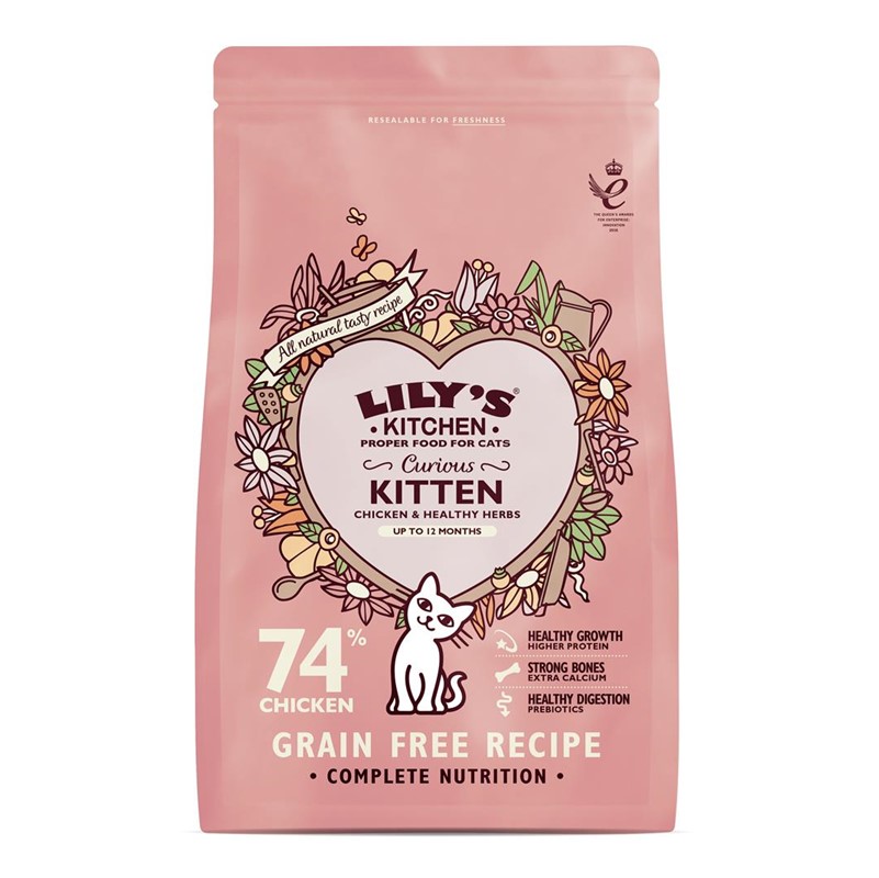 Lily's Kitchen [Kitten] Dry Food 800g sack Go Jumbo