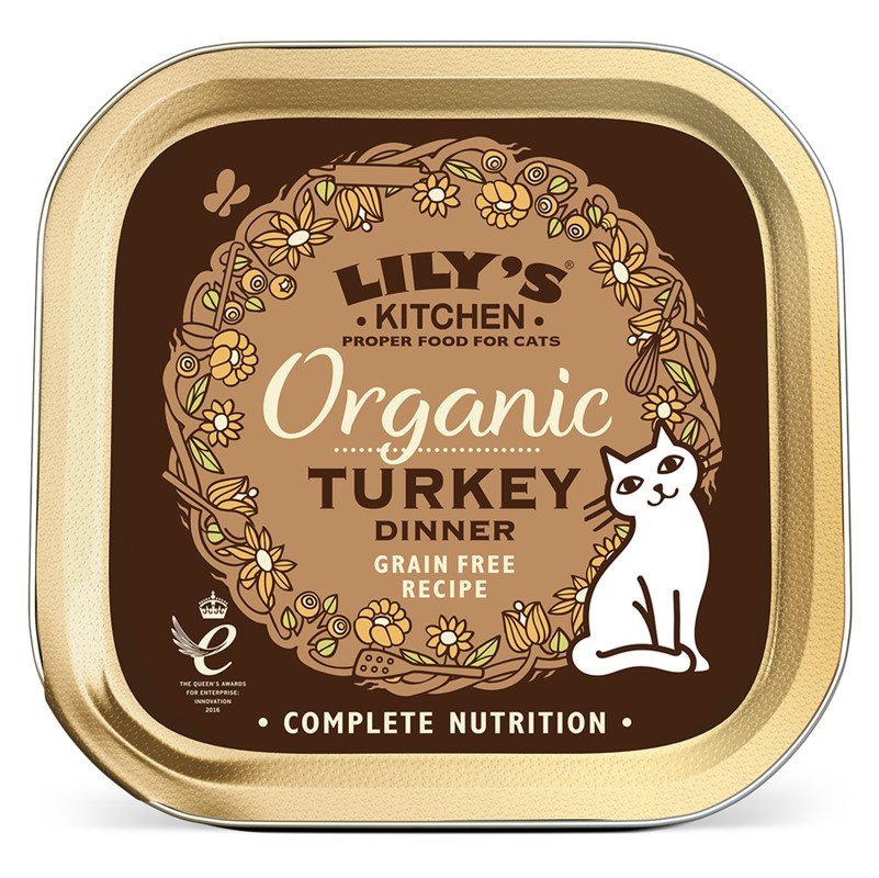 Lily's Kitchen [Cat] Turkey Dinner - 19x85g tins [ORG]