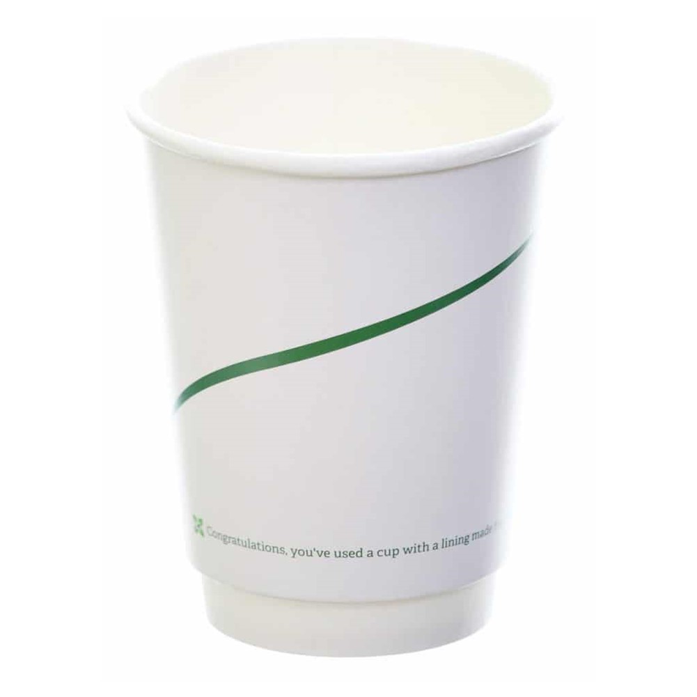 London Bio Packaging Hot Cup Single Wall - case 1000x10oz cups [BIO-D]