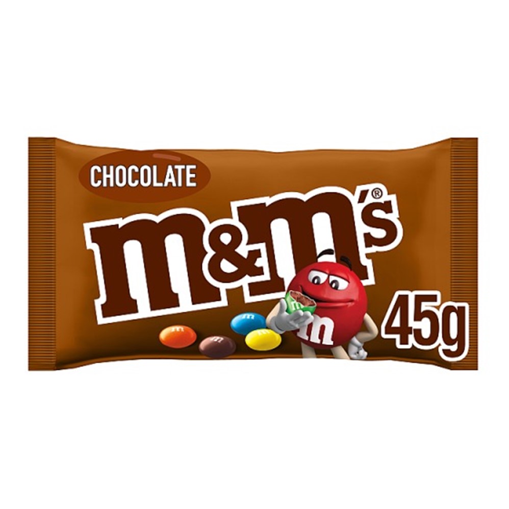 Mars M&Ms Chocolate - 24x45g packets