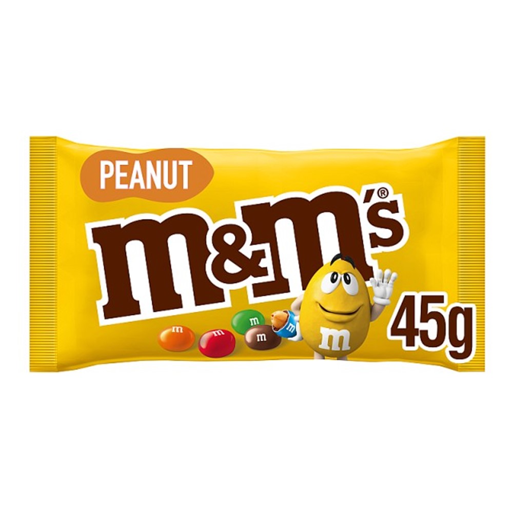 Mars M&Ms Peanut - 24x45g packets