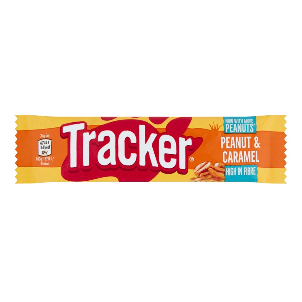 Mars Tracker Peanut & Caramel 24x37g bars Go Jumbo
