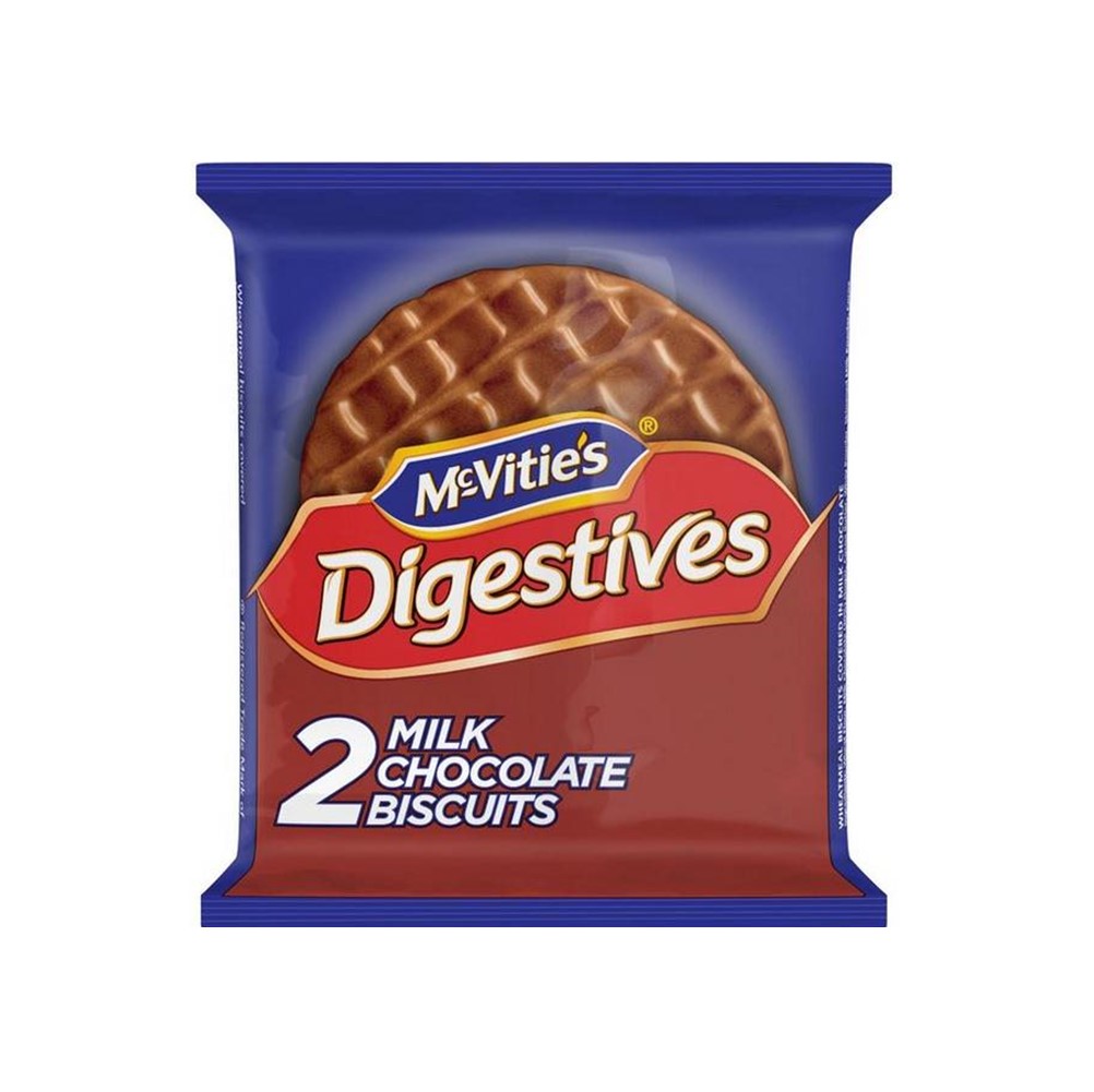 McVitie's Digestives Milk Chocolate - 24x2 wrapped biscuits