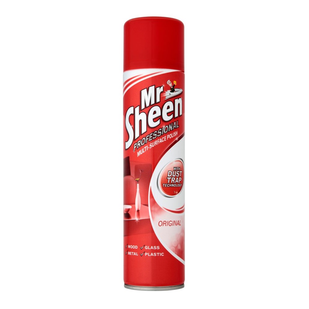Mr Sheen PRO Clean & Dust - 400ml aerosol