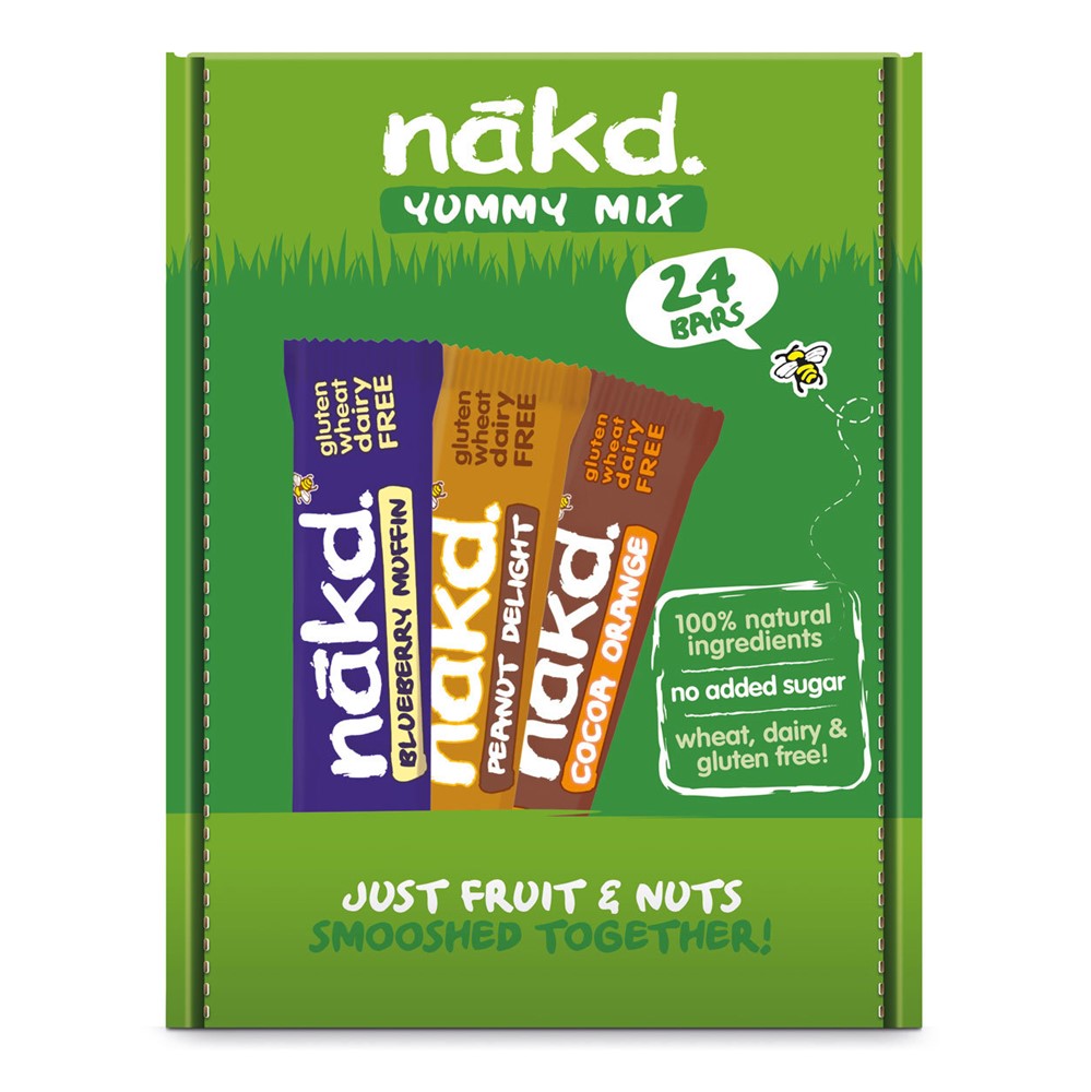 Nakd Variety Pack ''YUMMY MIX'' - 24x35g bars