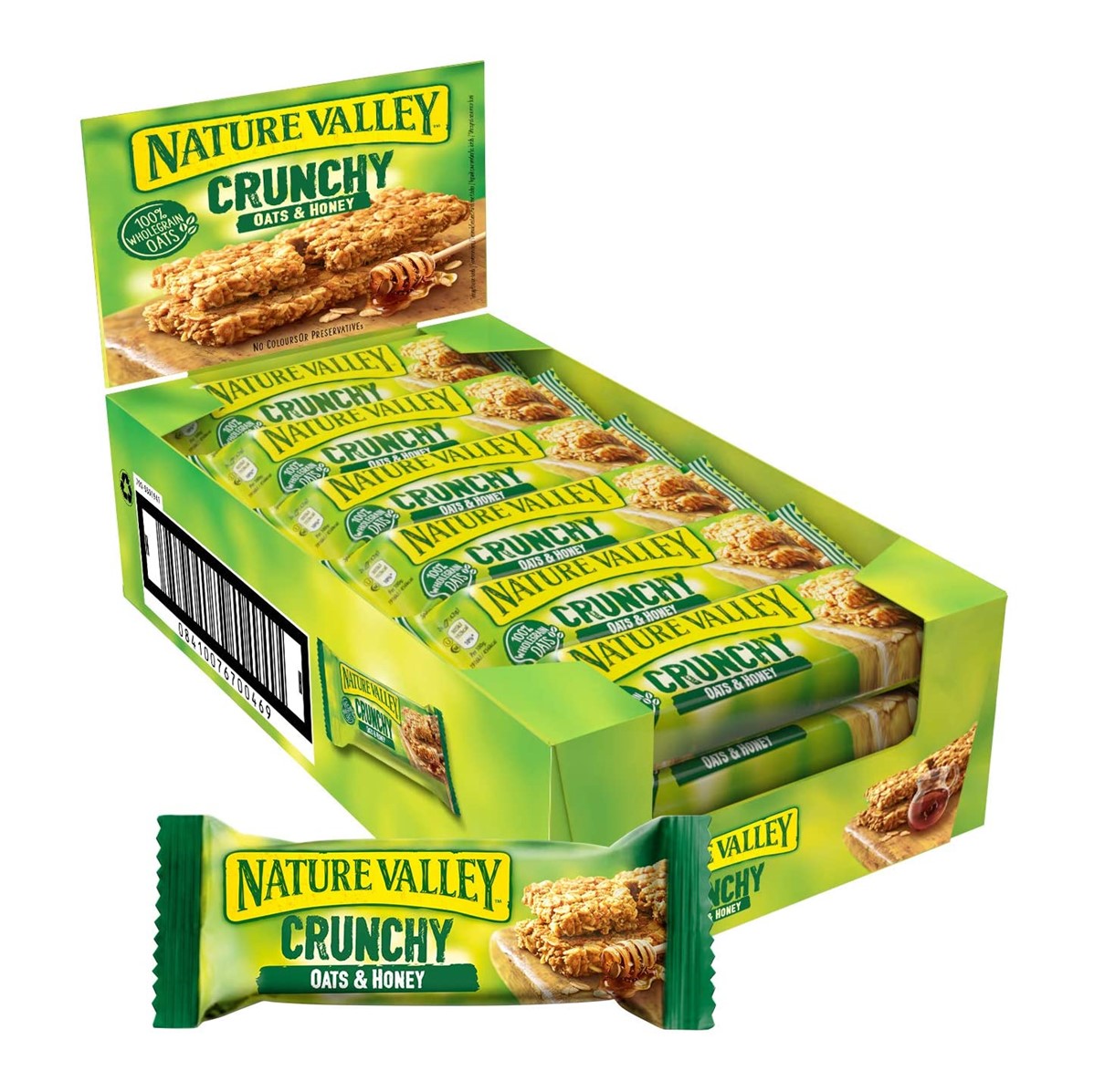 Nature Valley Crunchy Oat & Honey Cereal - 18x30g bars