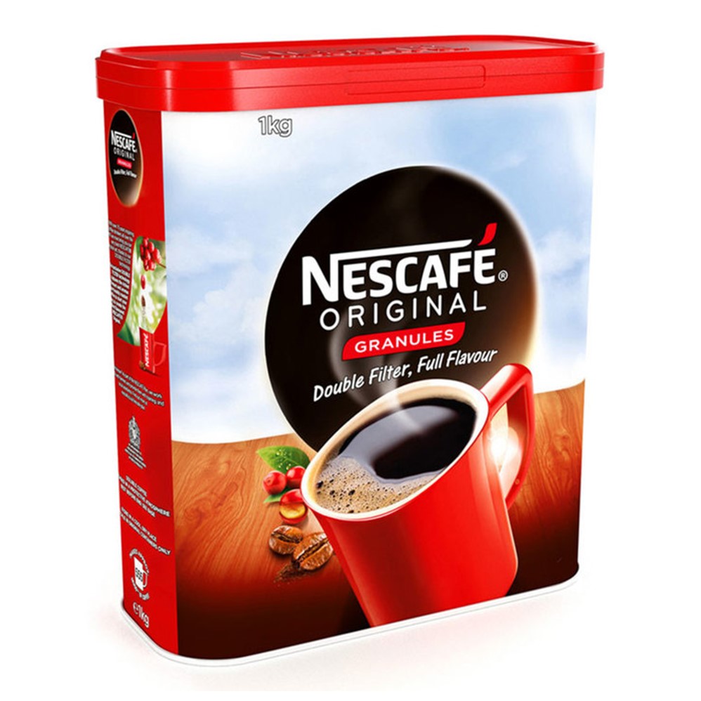 Nescafe Original Instant Coffee - 1kg BIG tin