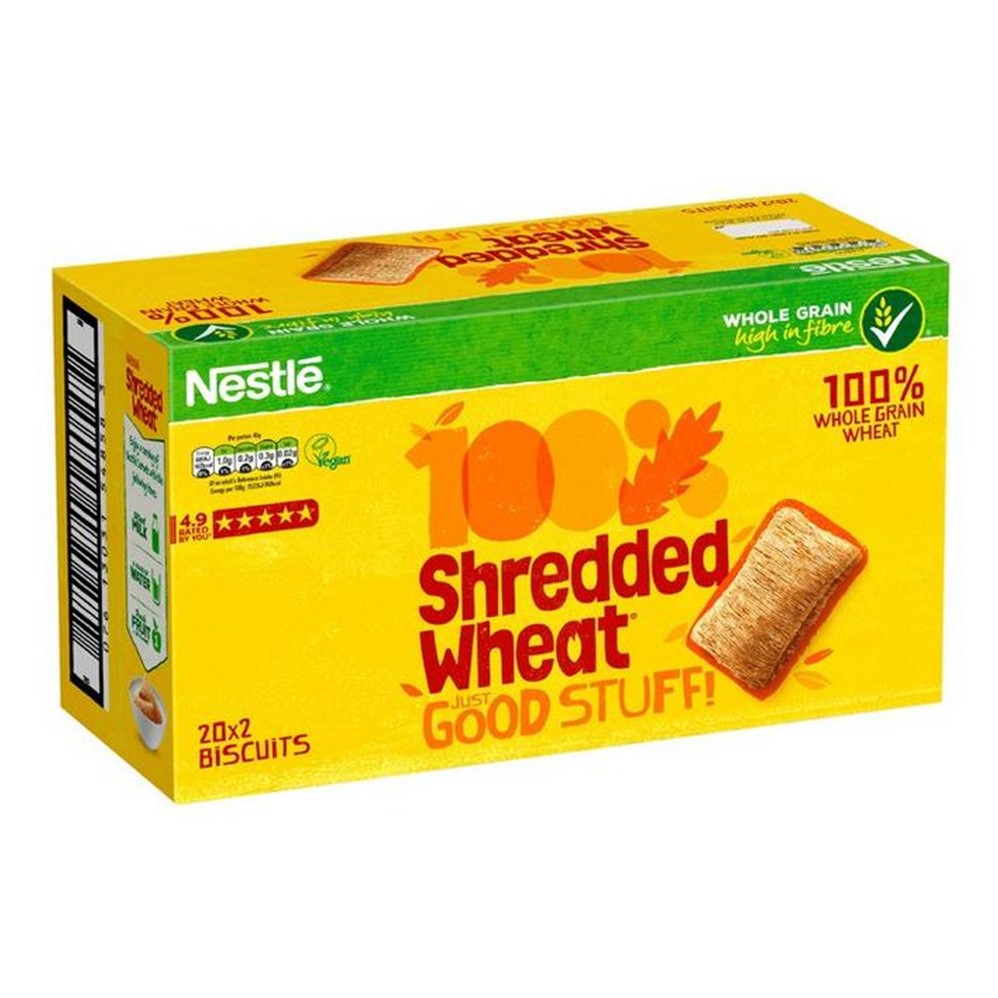 Nestle Shredded Wheat - box 20x2 wrapped biscuits