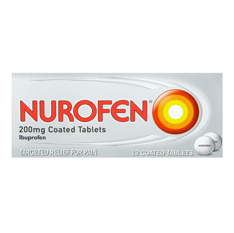 Nurofen 200mg - 12 tablets