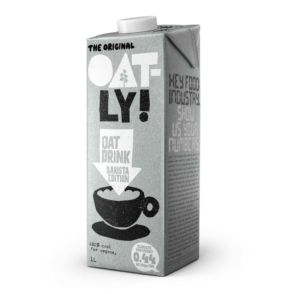 Oatly Oat Drink Barista [UHT Long Life] 1L carton ** Go Jumbo