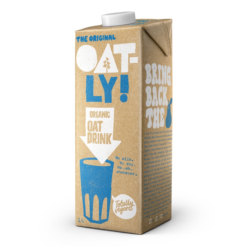 Oatly Oat Drink [UHT Long Life] 1L carton Go Jumbo