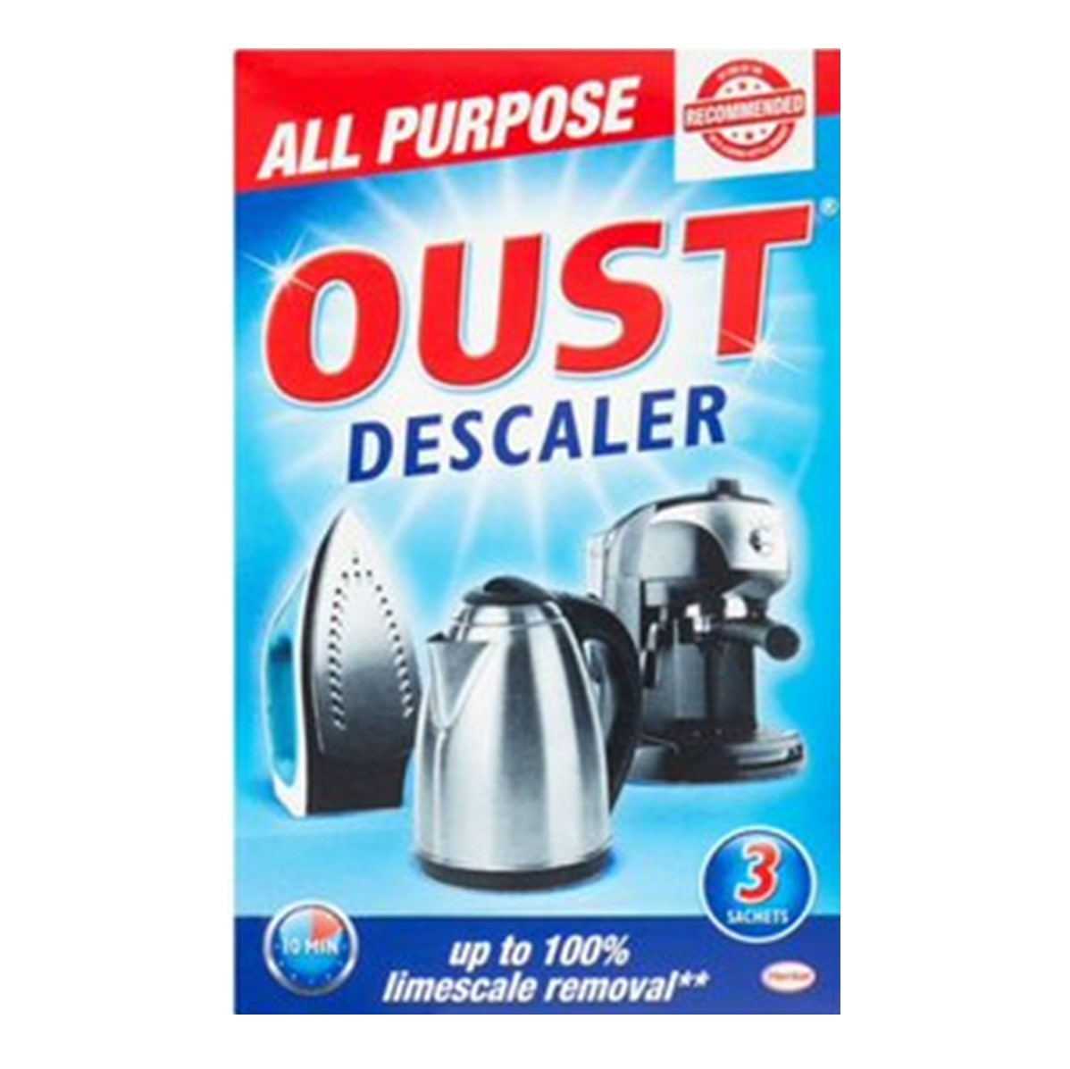 Oust All Purpose Descaler - 3x25ml sachets