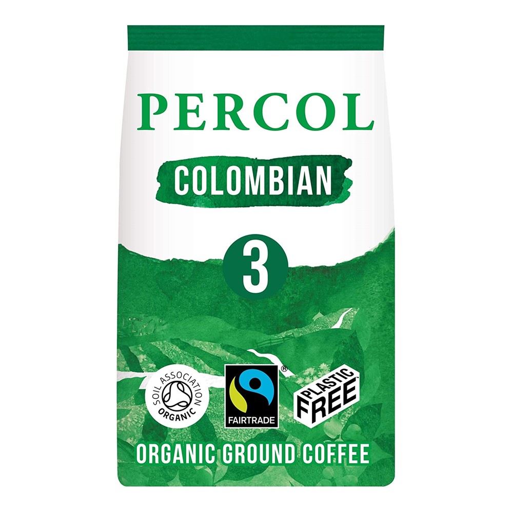 Percol Roast & Ground Colombian - 200g packet [FT & ORG] **