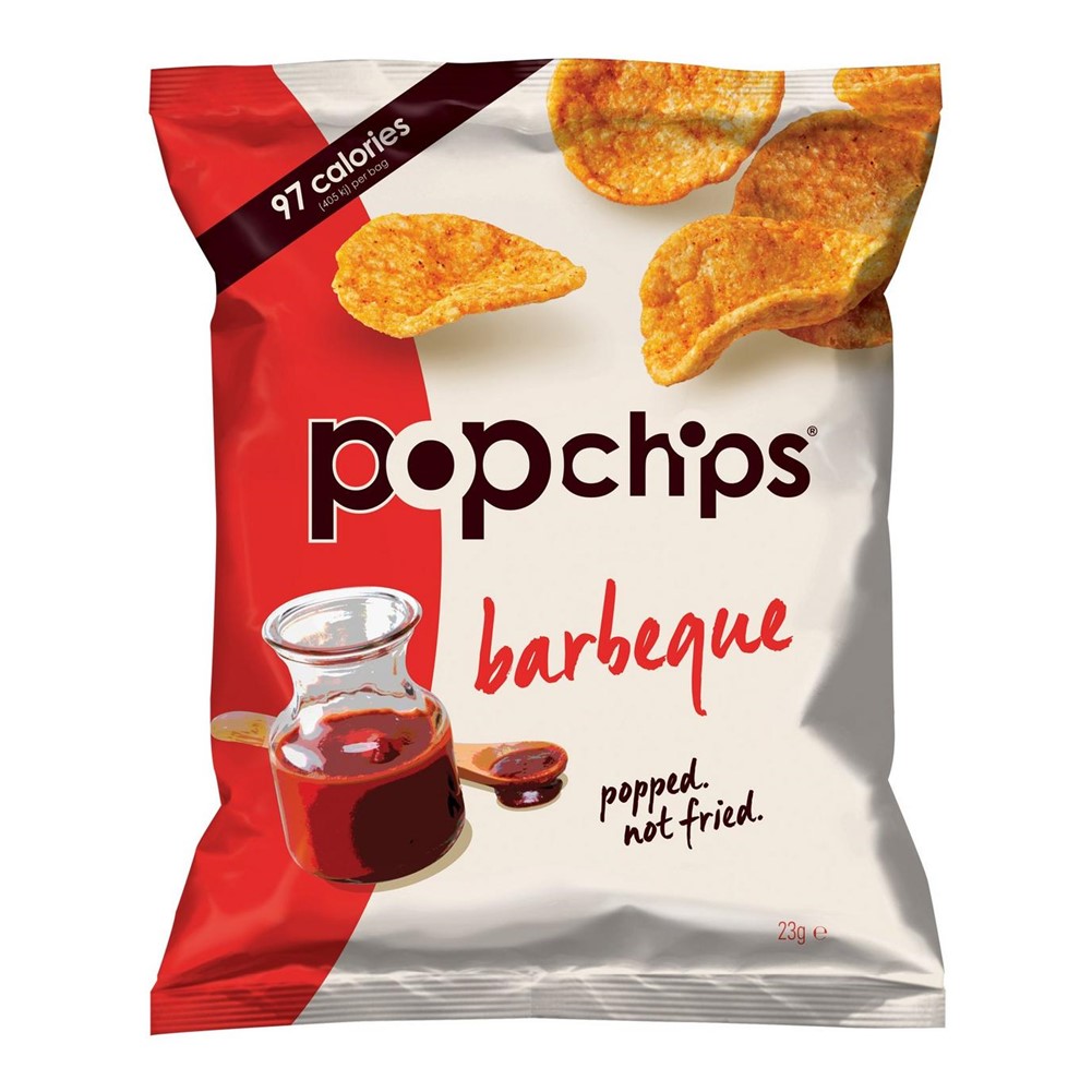 Popchips Barbecue - 24x23g packets