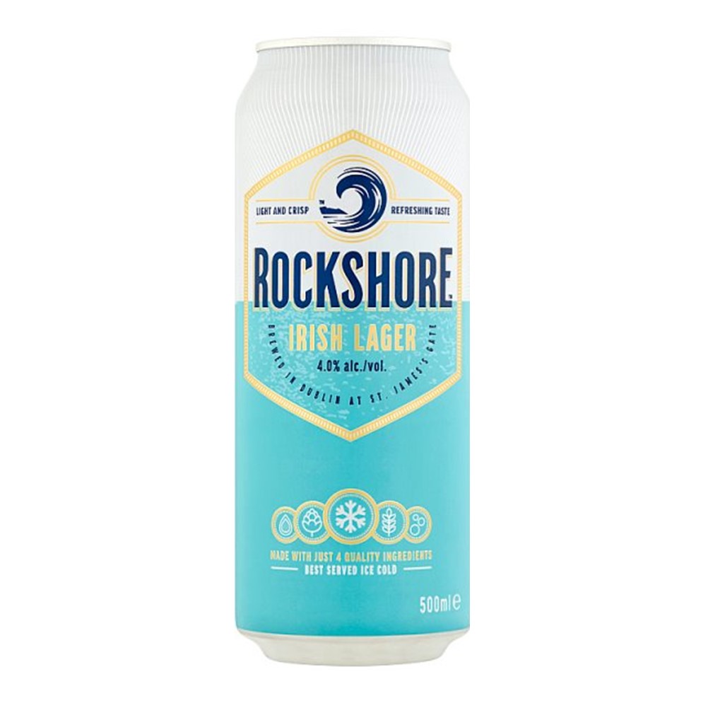 Rockshore Irish Lager - 24x440ml cans