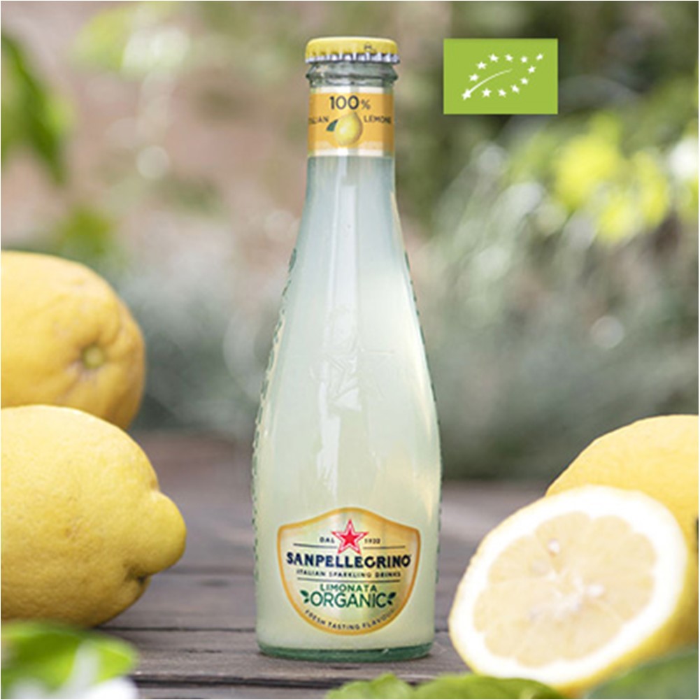 San Pellegrino Lemon - 24x200ml glass Bottles [ORG]