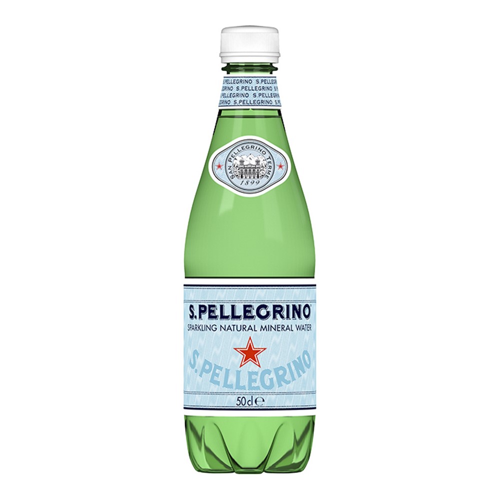 San Pellegrino Sparkling Water - 24x500ml plastic bottles