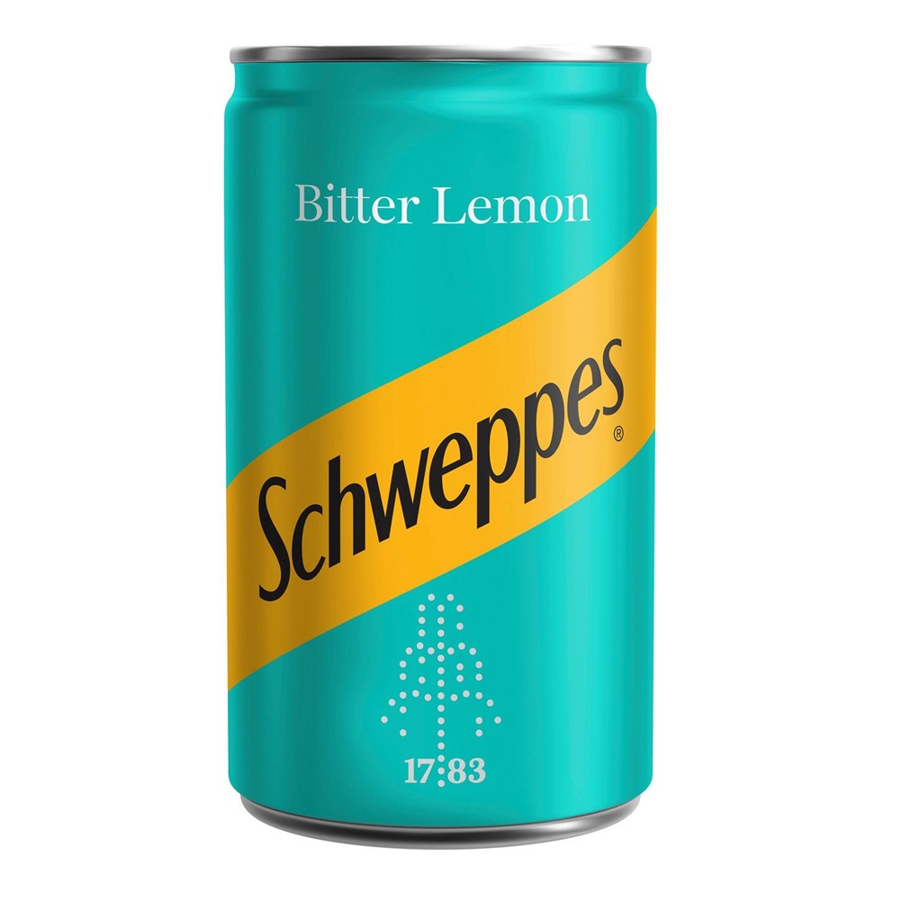 Schweppes Bitter Lemon - 24x150ml BABY cans